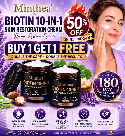 Minthea® Biotin 10-in-1 Skin Restoration Cream