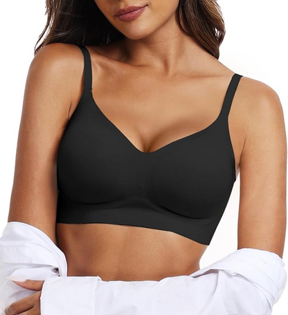 2026 Women’s Solid Color Wireless Backless Bra