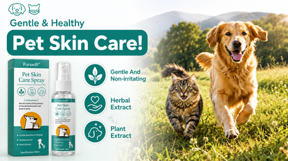 🎉Limited-time discount 70%🎉Purswift®Pet Skin Care  Spray🔥Best Seller🔥